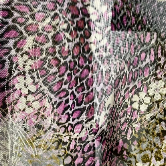 ATTITUDES BY RENEE MESH TOP XS NWT - Picture 7 of 7